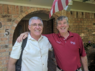 Ricardo Bozas (percussionist) and David Hansen 2017