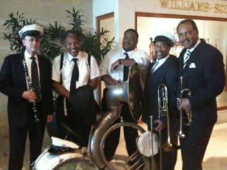 New Orleans Spice Brass Band - Corporate Event -French Quarter New Orleans, LA - Hansen Music Productions, LLC https://www.NewOrleansJazz.com