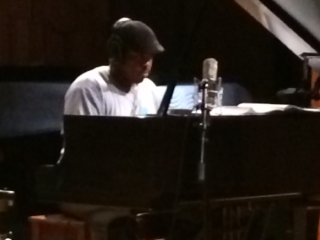 Jordan Baker piano STUDIO - Garden District Trio - recording