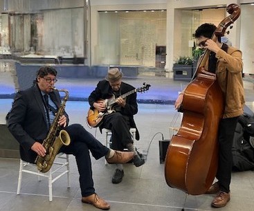 Jazz Brunch Trio New Orleans Spice – Strolling Travelling Stationary 504-2 New Orleans Jazz - The New Orleans Spice Jazz Brunch Trio