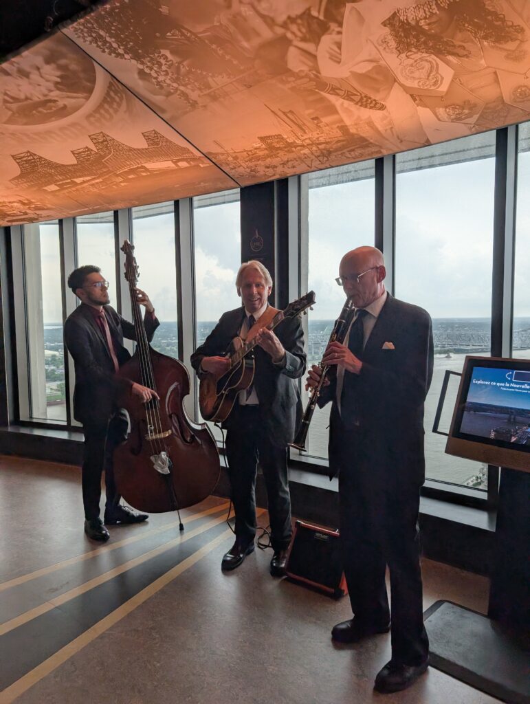 Jazz Brunch Trio New Orleans Spice – Strolling Travelling Stationary 504-2b New Orleans Jazz - The New Orleans Spice Jazz Brunch Trio